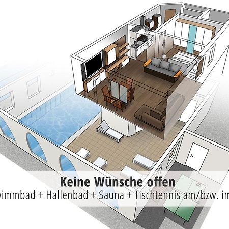 Ferienwohnung Freudensee Im Bayerischen Wald - Pool, Sauna Hauzenberg Exteriör bild