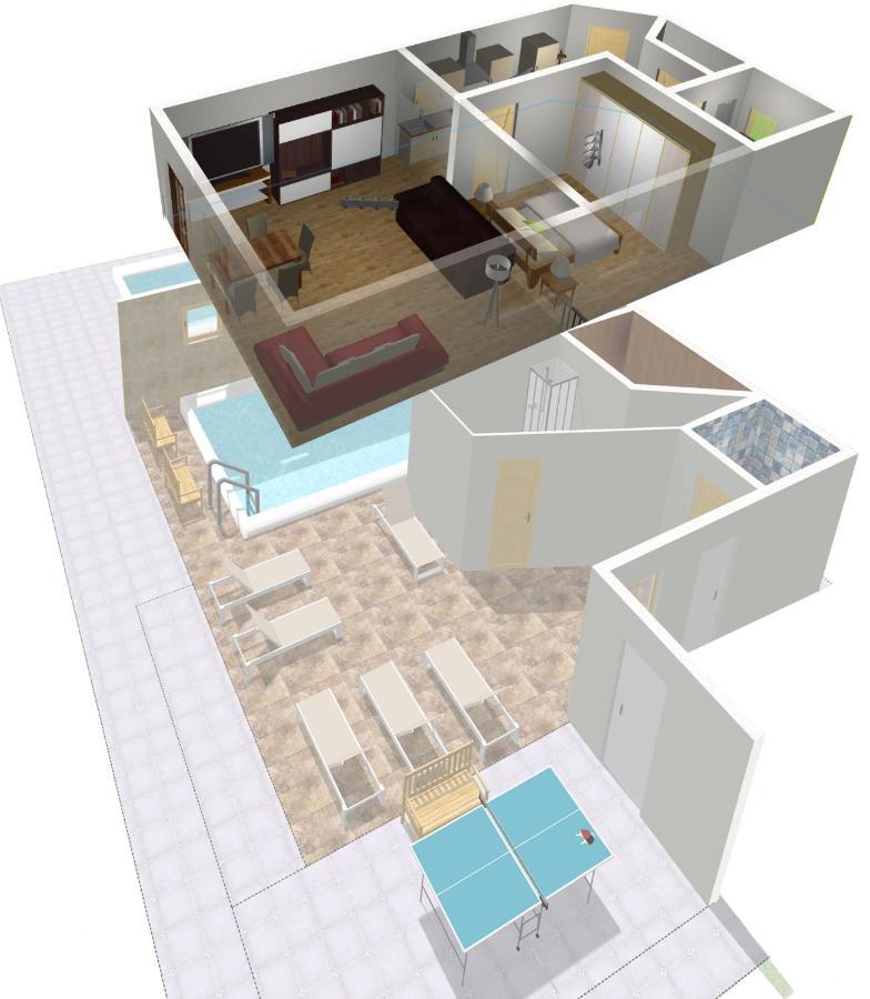 Ferienwohnung Freudensee Im Bayerischen Wald - Pool, Sauna Hauzenberg Exteriör bild